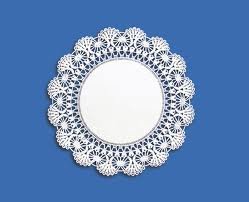 Round Paper Lace Doileys 300mm